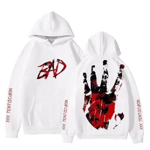 BAD Hoodie, XXXTentacion Hoodie For Men And Women, Unisex Hoodies, Streetwear Hoodie, Trending Hoodie, Gift For Him, Gift...