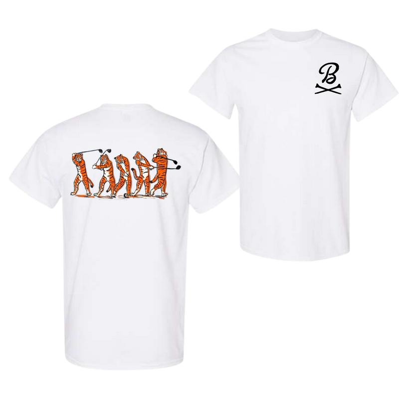BARSTOOL GOLF TIGER SWING II TEE Free shipping Full Color, Full Size Hoodie, Sweatshirt | GrindPrints.com