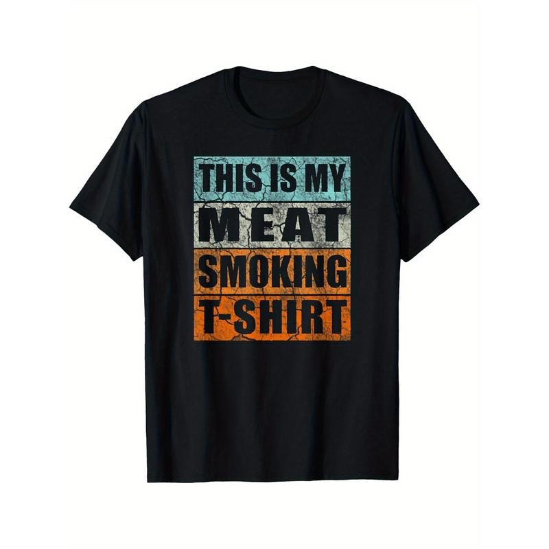 BBQ Smoker Themed Retro - Vintage My Meat Smoking T-Shirt made in usastyle{n002}2 Hoodie, Sweatshirt | GrindPrints.com