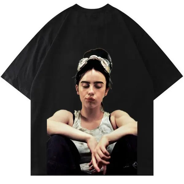 BBillieee Eilishhh Graphic T Shirt, Fan Merch, High Quality Premium Tee Hoodie, Sweatshirt | GrindPrints.com