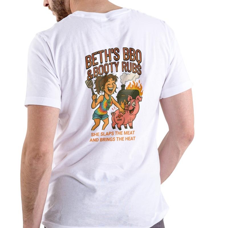 BETHS BBQ AND BOOTY RUBS T Shirt, Unisex Cotton Hoodie, Sweatshirt | GrindPrints.com