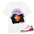 BIG FACE SZA Signture, Shirt to match Fire Red 3s Black, Shirt to matching Sneaker Hoodie, Sweatshirt | GrindPrints.com