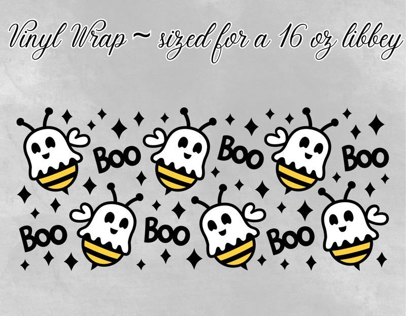 BOO BEES GHOST VINYL CUP WRAP T-Shirts, Hoodie, Sweatshirt | GrindPrints.com
