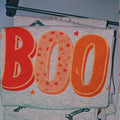 BOO Cute Halloween Graphic Tee, Loose fit Hoodie, Sweatshirt | GrindPrints.com