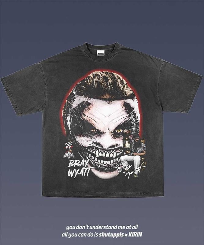 BRAY WYATT 1.0 TEE | VINTAGE TEE GRAPHIC T-SHIRT SWEATSHIRT HOODIE | GIFT FOR FAN | GrindPrints.com
