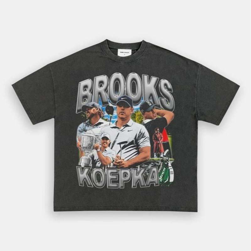 BROOKS KOEPKA graphic tee, 2025 Golf Masters Tee, Golf Lover Gift, masters 2025 merch Hoodie, Sweatshirt | GrindPrints.com