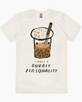 BUBBLY PERSONALITY T-SHIRT, Men Summer Fashion Cotton, Cotton Menswear, S to 3XL Soft Top Hoodie, Sweatshirt