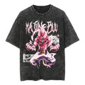 BUU Saga Washed Shirt Menswear Top Underwear Tshirt Streetwear T-Shirt Hoodie, Sweatshirt | GrindPrints.com