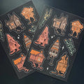 Baba Yaga House Sticker Sheet T-Shirts, Hoodie, Sweatshirt | GrindPrints.com