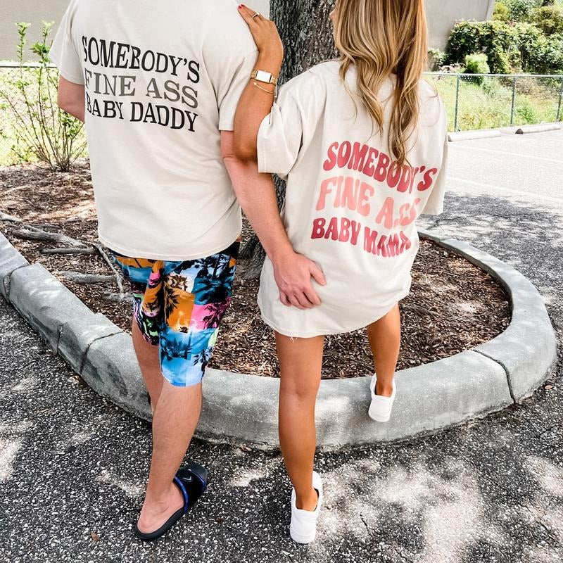 Baby Daddy Graphic Tee Hoodie, Sweatshirt | GrindPrints.com