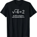 Back To School Shirts, Funny Math Shirts, Someone Loses An i Funny Math T-Shirt Cotton Fashion Casual Classic Hoodie,...