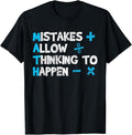 Back To School Shirts, Funny Math Shirts, Vintage Math Teacher Funny Saying Gift T-Shirt Cotton Fashion Casual Classic...