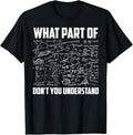 Back To School Shirts, Funny Math Shirts, What Part Of Don't You Understand Funny Math Teacher Gift T-Shirt Cotton...