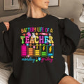 Back To School Tour Funny Teacher Shirt Retro Back to School Tshirt, Kindergarten, First Day Of School, Battery life of a...