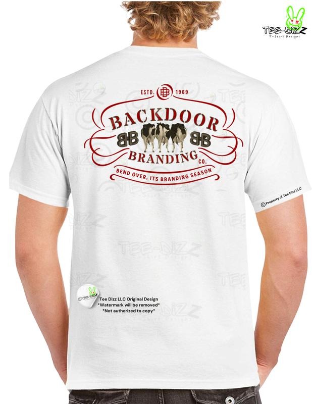 Backdoor Branding Company- Men's funny Graphic T-shirt Hoodie, Sweatshirt | GrindPrints.com