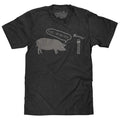 Bacon's Father T-Shirt - Gray Hoodie, Sweatshirt | GrindPrints.com