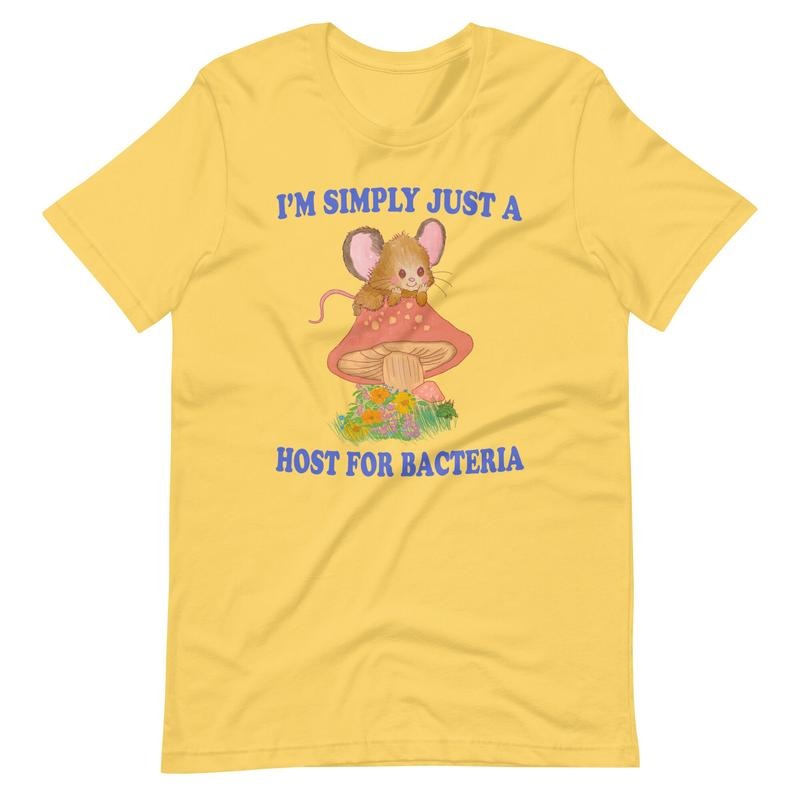 Bacteria Unisex T Shirt, Meme T Shirt, Weird Art Tee, Depression Meme, Silly Goose, Unisex T-Shirt, Short Sleeve Tee...