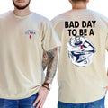 Bad Day To Be A Michelob Ultra 2 Sided T-Shirt - Sweatshirt - Hoodie, Drinking Graphic Tee | GrindPrints.com