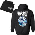 Bad Day to Be a Busch Light 2 Sides Printed Gildan-Unisex Hoodie Cotton T-Shirts, Sweatshirt | GrindPrints.com