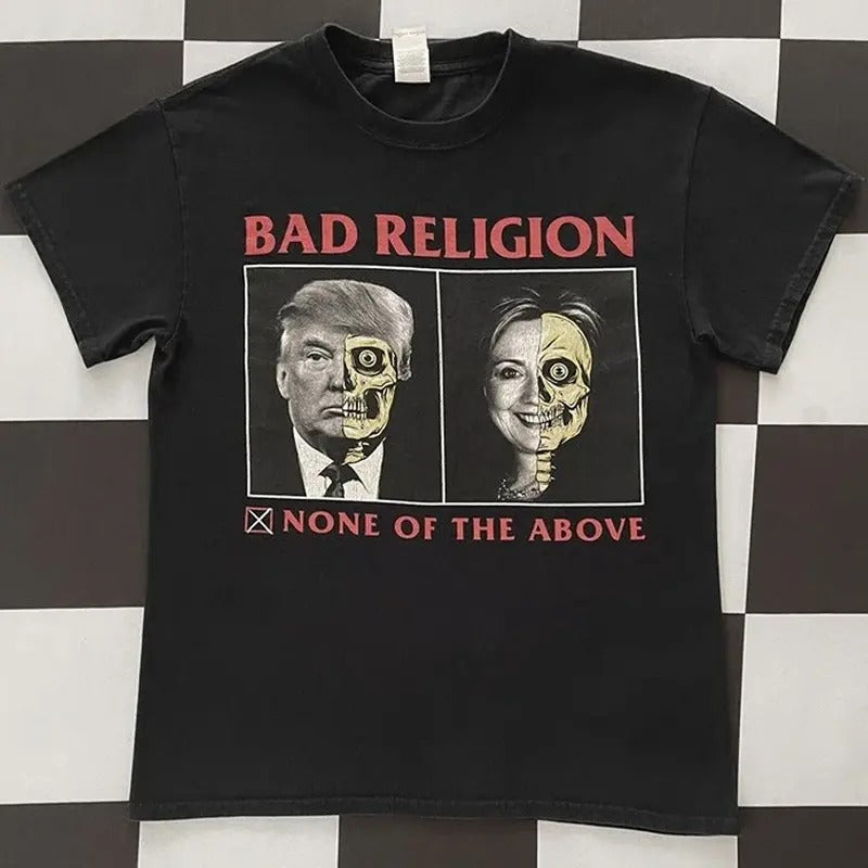 Bad Religion 2016 Vox Populi Tour None Of The Above Shirt Unisex Full Size Hoodie, Sweatshirt | GrindPrints.com