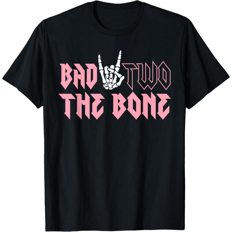 Bad Two the Bone Birthday 2 Years Old Birthday T-Shirt made in usa Hoodie, Sweatshirt | GrindPrints.com