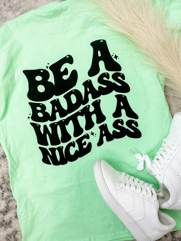 Badass Graphic Tee Hoodie, Sweatshirt | GrindPrints.com