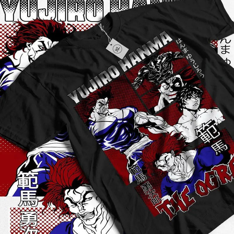 Baki the Grappler T-Shirt S-4XL Hajime No Ippo Kamogawa Boxing Gym Ippo Baki Shirt Hoodie, Sweatshirt | GrindPrints.com