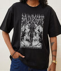 Baldurs Gate 3 T-Shirt, Unisex Black Metal Mindflayer Illithid Game Tee, gaming tee, Fantassy Adventure Unisex cotton...