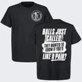 Balls - Safety Yellow T-Shirt Hoodie, Sweatshirt | GrindPrints.com