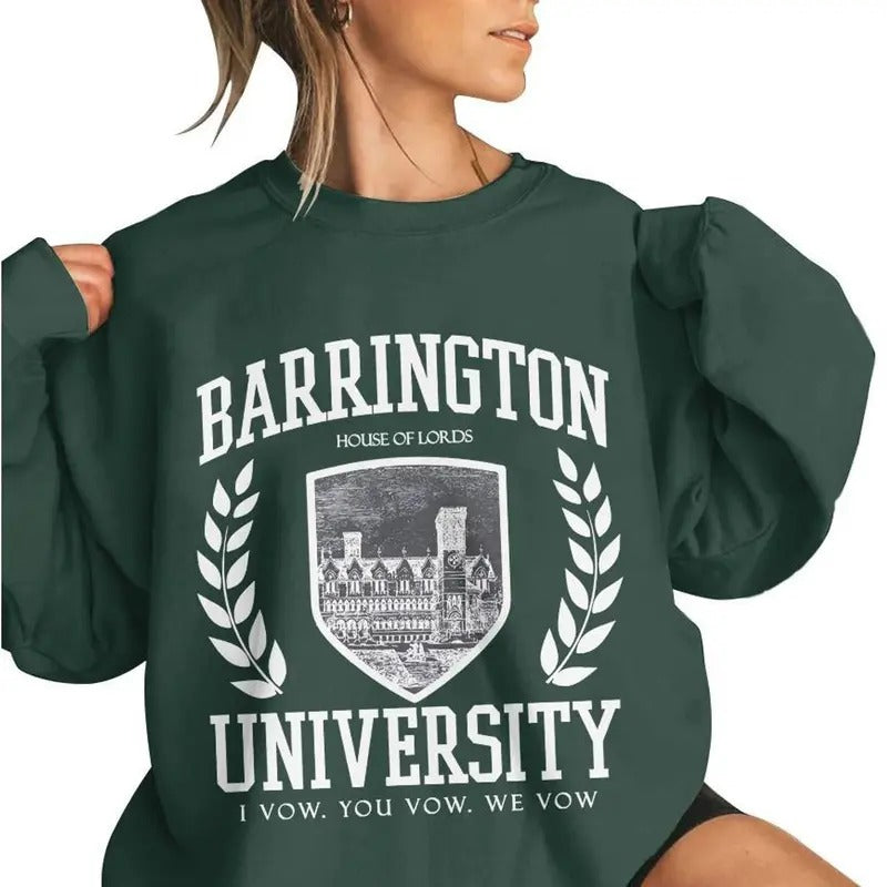 Barrington University The Ritual Sweatshirt, Shantel Tessier, Book Lover, Bookish, Booktok, Fantasy Reader Shirt, Ryat...