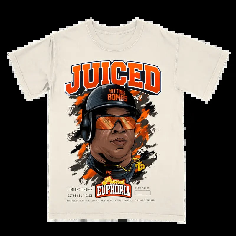Barry Bonds Juiced Tee - Gift For Fan - Men's Casual T-shirt - Menswear Hoodie, Sweatshirt | GrindPrints.com