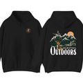 Barstool Outdoors Hoodie Sweatshirt T shirt, Featuring Mountain and Wildlife Design, Perfect for Outdoor Adventures and...