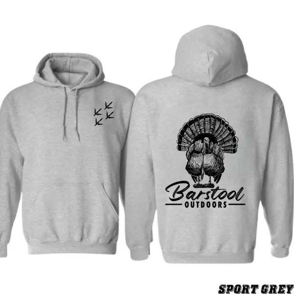 Barstool Outdoors Turkey Hunting Season 2 Sided Barstool Outdoors Hunting Season T-Shirts, Hoodie, Sweatshirt