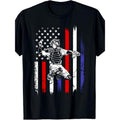 Baseball American Flag Patriotic Catcher 4th July 220g Made Usa T-Shirts, Hoodie, Sweatshirt