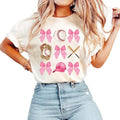 Baseball Coquette Bow T-Shirt, Soft Girl Era Shirt, Coquette Baseball Shirt, Pink Bow Baseball, Baseball Shirt, Gifts For...