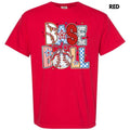Baseball Crazy Pattern Comfort Colors T-Shirt 'NLB' Hoodie, Sweatshirt | GrindPrints.com