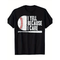 Baseball Print Pure Cotton Top Short Sleeves Round Comfortable Collar Super Soft Refreshing Moisture Wicking Lightweight Casual Summer Daily Made Usa T-Shirts, Hoodie, Sweatshirt
