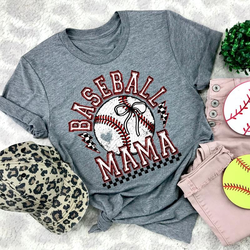Baseball Mama DTF Transfers - THIS IS NOT A SHIRT Hoodie, Sweatshirt | GrindPrints.com