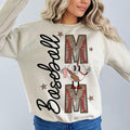 Baseball Mom Sweatshirt, Mother's Day Sweatshirt Gift, Sports Shirt, Baseball Mama Sweatshirt, Leopard Baseball Mama...