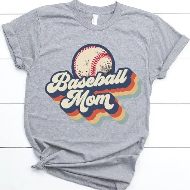 Baseball Mom T-shirt Vintage Throwback Tshirt Baseball Vintage Tee Mom Throwback T-shirt Retro Baseball Tshirt Vintage...