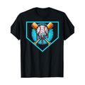 Baseball home plate drip shirt-soft and comfortable men's T-shirt for ice cream softball and baseball fans made in usa...