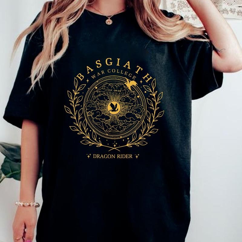 Basgiath Moda Shirt Dragon Rider Shirt Fourth Wing Basgiath Romantasy Shirt T-Shirts, Hoodie, Sweatshirt