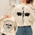 Basgiath War College Sweatshirt, Fourth Wing Hoodie, Dragon Rider Sweater, Violet Sorrengail, Rebecca Yoros, Basgiath...