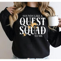 Basgiath War College Sweatshirt, Fourth Wing Quest Squad Hoodie, Ridoc Dragon Rider Shirt, Rebecca Yarros, Fourth Wing,...