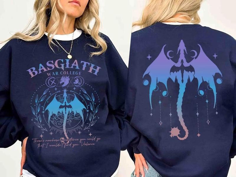 Basgiath War College Fourth Wing Violet Sorrengail Shirt Fantasy Bookish Xaden Riorson Fourth Wing Xaden Shirt Dragon Rider Fly Die Shirt Empyrean Shirt T-Shirts, Hoodie, Sweatshirt