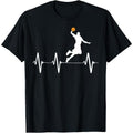 Basketball Heartbeat Shirts Made USA T-Shirts, Hoodie, Sweatshirt