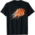 Basketball Player Vintage Basketball Lover Men Women Kids T-Shirt Made in USA Hoodie, Sweatshirt | GrindPrints.com