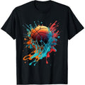 Basketball Splash Baller Basketball Player Team Player T-Shirt Made in USAstyle{n002}2 Hoodie, Sweatshirt | GrindPrints.com