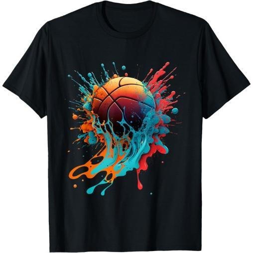 Basketball Splash Baller Basketball Player Team Player T-Shirt Made in USAstyle{n002}2 Hoodie, Sweatshirt | GrindPrints.com