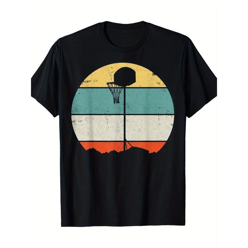 Basketball T-shirt black 100% cotton Made in USA Hoodie, Sweatshirt | GrindPrints.com